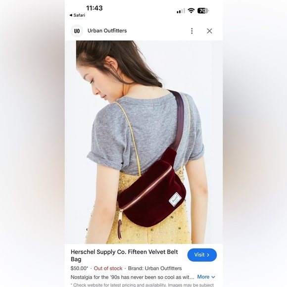 Herschel Supply co bag - Picture 3 of 9